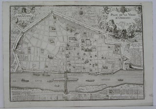 Item #M5143 Plan de la Ville D'Orleans. N. de Fer