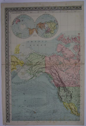 Item #M5223 Bartholomew's Library Chart of the World on Mercators Projection. John...