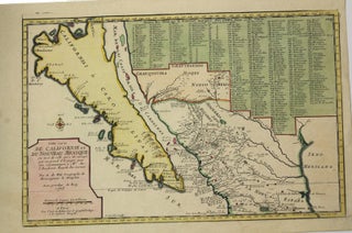 Item #M5240 Cette Carte de Californie et du Nouveau Mexique. N. de Fer