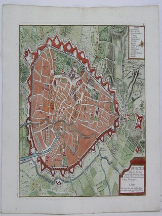 Item #M5243 Bruselles, Ville des Pais Bas Capitale du Brabant et Sejour. . N. de Fer