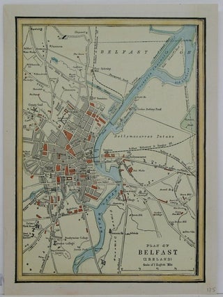 Item #M5294 Plan of Belfast (Ireland). The Home Knowledge Atlas