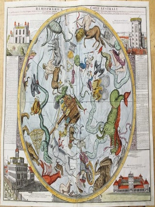 Item #M530 Hemisphaerium Coeli Australe in quo Fixarum foca secundum Eclipticae ductum ad anum...