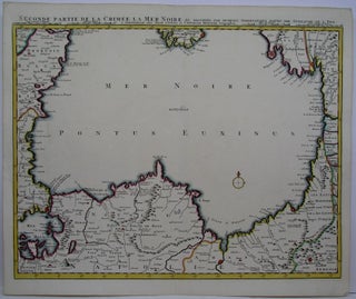Item #M5405 Seconde Partie de la Crimee la Mer Noire. De Lisle, Jean Covens, Corneille Mortier