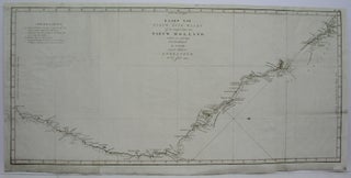 Item #M541 Kaart Van Nieuw Zuid Wales of de Oostyke Kust van Nieuw Holland…. Captain James Cook