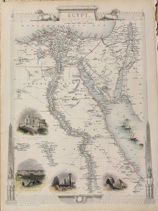 Item #M5493 Egypt and Arabia Petraea. J. Rapkin