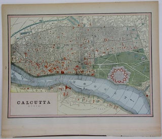 Item #M5513 Calcutta (India). The Home Knowledge Atlas