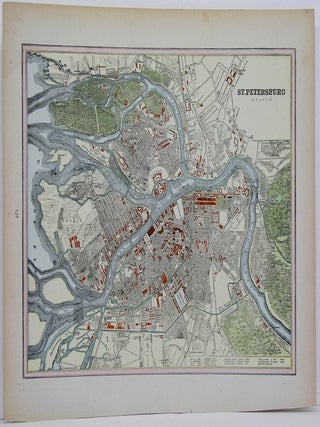 Item #M5514 St. Petersburg (Russia). The Home Knowledge Atlas