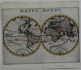 Item #M5524 Mappe Monde. Vander Aa