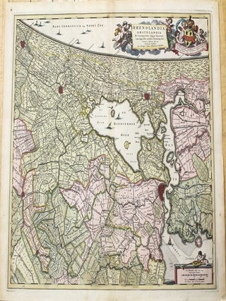 Item #M5561 Rhenolandia Amstelandia et Circumjacentia aliquot Territoria cum Aggeribus…. N....