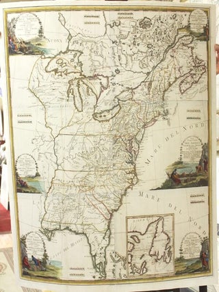 Item #M5681 Gli Stati Uniti Dell' America Delineati sullie ultime Osservazioni. Giovanni Maria...