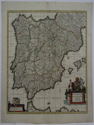 Item #M5715 Hispaniae et Portugalliae Regna. Visscher P. Schenk Jr