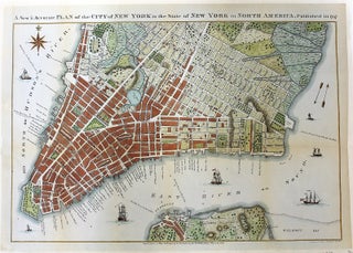 Item #M5825 A New & Accurate Plan of the City of New York in the State of New York in North...
