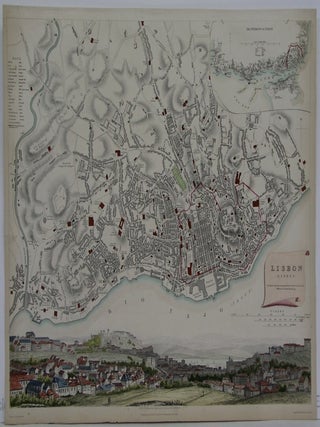 Item #M5832 Lisbon (Lisboa). W B. Clarke