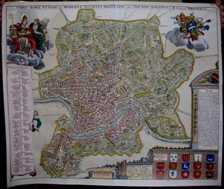 Item #M5964 (Stolen)Urbis Romae Veteris ae Modernae Accurata Delineatio. Homman