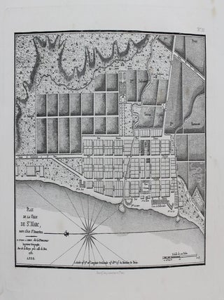 Item #M5990 Plan de la Ville de St. Marc, dans l'Isle St. Domingue. Phelipeau