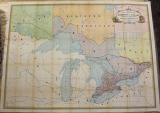 Item #M6045 Map No. 2 (East - Central Section) Dominion of Canada Telegraph & Signal Service. F...