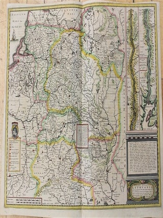 Item #M6180 Magni Ducatus Lithuaniae Caetrarumq Regionum illi Adiacentium exacta decrip. Henricus...