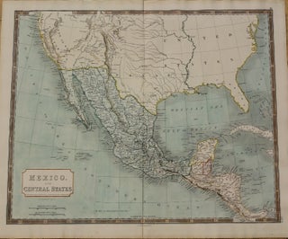 Item #M6348 Mexico. And Central States. Simon A. G. Bourne, Sidney Hall