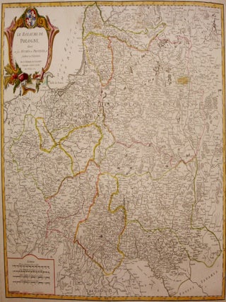 Item #M6370 Le Royaume de Pologne divise en ses Duches et Provinces. . Gilles Robert de Vaugondy