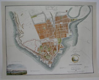 Item #M6377 This Plan of the City of Quebec by special permission is respectfully inscribed to...
