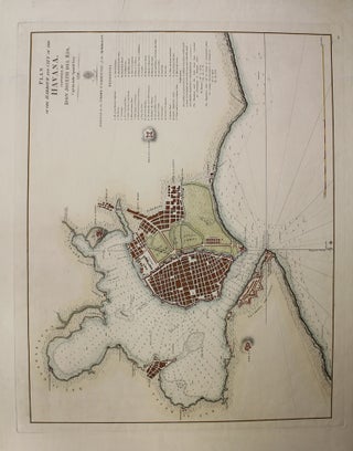 Item #M6443 Plan of the Harbour and City of the Havana. Don Joseph del Rio