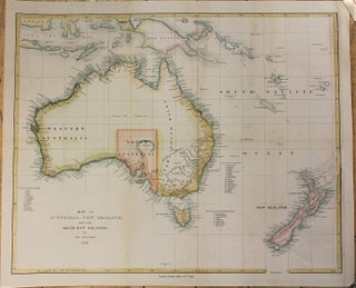 Map of Australia, New Zealand, and the Adjacent Islands