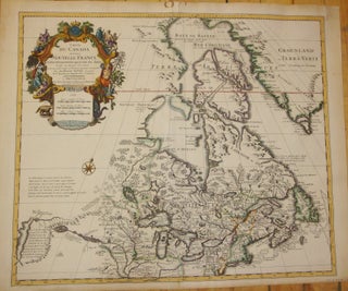 Item #M6552 Carte du Canada ou de la Nouvelle France. De L'Isle, Covens, Mortier