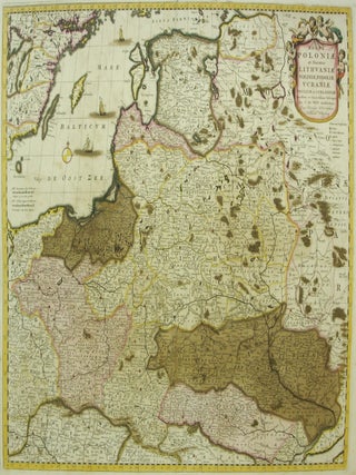 Item #M6658 Regni Poloniae et Ducatus Lithuaniae Voliniae, Podoliae Ucraniae Prussiae et...