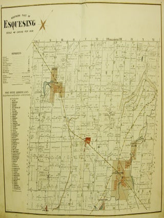 Item #M6713 Northern Part of Esquesing. J A. Pope