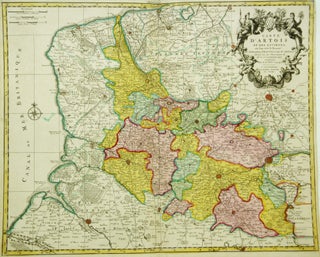 Item #M6743 Carte d'Artois et des Environs; ou l'on voit le Ressort du Conseil Provincial...