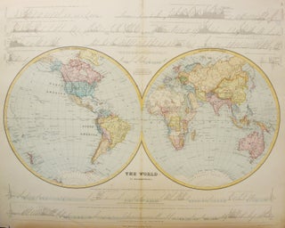 Item #M6769 The World In Hemispheres. J. Arrowsmith