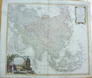 Item #M6817 Carte de L'Asie.../ Asia secundum legitimas. Homann