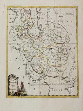Item #M6846 An Accurate Map of Persia. George Rollos