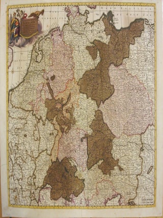 Item #M6856 Nova et prae caeteris aliis Correcta Germaniae Tabula. F. De Wit
