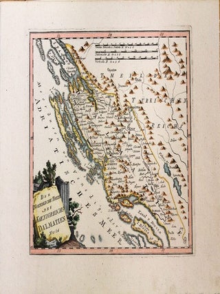 Item #M6921 Der Noerdliche Theil des Koenigreichs Dalmatien. Nro. 24. Franz Johann Joseph von Reilly