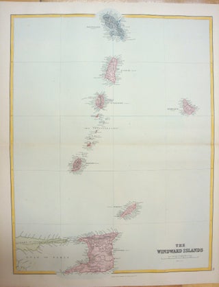 Item #M6934 The Windward Islands. J. Arrowsmith