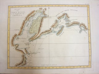 Item #M7011 Kaart van Cook's Rivier in het N.O. Gedeelte van Amerika. Capt. J. Cook