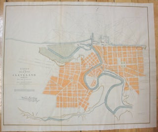 Item #M7061 Survey of the Harbor of Cleveland Ohio. Capt. Howard Stansbury