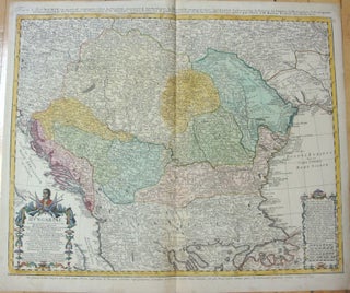 Item #M7125 Carte d'Hongrie en general contenant Selon la division ancienne & methodique, la...