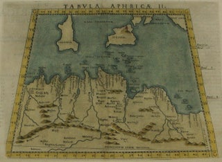 Item #M7259 Tabula Aphricae II / [verso:] Di Libia O Africa, Tavola Seconda. Ptolemy, Girolamo...