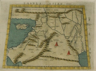 Item #M7274 Tabula Asiae IIII / [verso:] Dell'Asia tavola quarta. Ptolemy, Girolamo Ruscelli