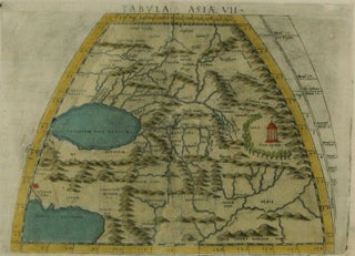 Item #M7276 Tabula Asiae VII / Dell'Asia, tavola setima antica. Ptolemy, Girolamo Ruscelli