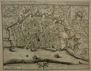 Item #M7292 Plan de la Ville et Citadelle d'Anvers. Renomee tant pour la bonte de Son port...