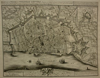 Item #M7292 Plan de la Ville et Citadelle d'Anvers. Renomee tant pour la bonte de Son port que...
