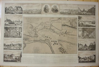Item #M7432 Plan of the Operations Before Quebec in 1759. / An Authentic Plan of the River St....