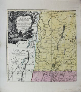 Item #M745 A Map of the Most Inhabited part of New England containing the Provinces of...