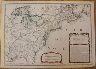 Item #M748 Carte du Canada et de la Louisiane qui forment la Nouvelle France et des colonies...