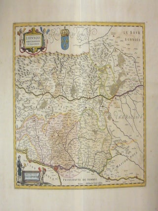 Item #M7489 Lionnois, Forest, Beaviolois et Masconnois. Joannes Janssonius