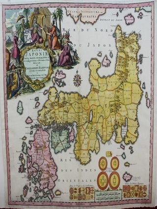 Item #M7522 Regni Japoniae Nova Mappa Geographica ex indigenarum observationibus delineata....
