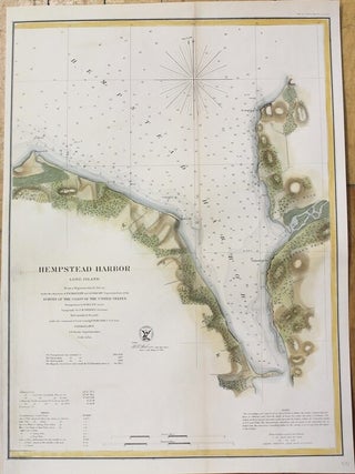 Item #M7556 Hempstead Harbor Long Island. A D. Bache, E. Blunt, F H. Gerdes